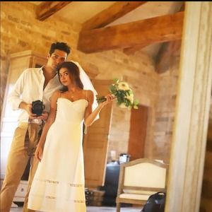 Reformation Ronan Dress in Ivory SZ.6